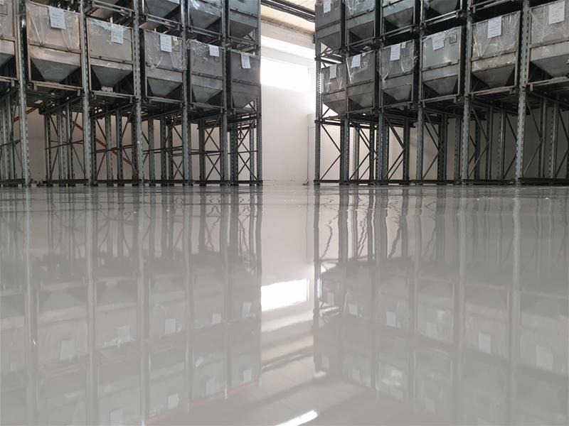 Καραμέλες Λάβδας, Βιομηχανικό Δάπεδο